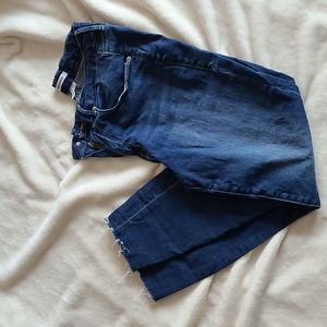 Good American good waist crop size 14